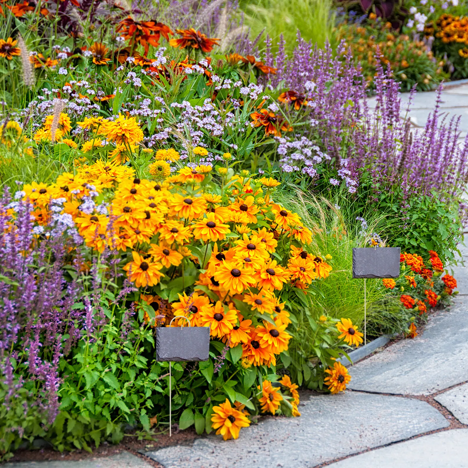 Garden Label Marker - 10 stuks robuuste buitenhaken van metaal