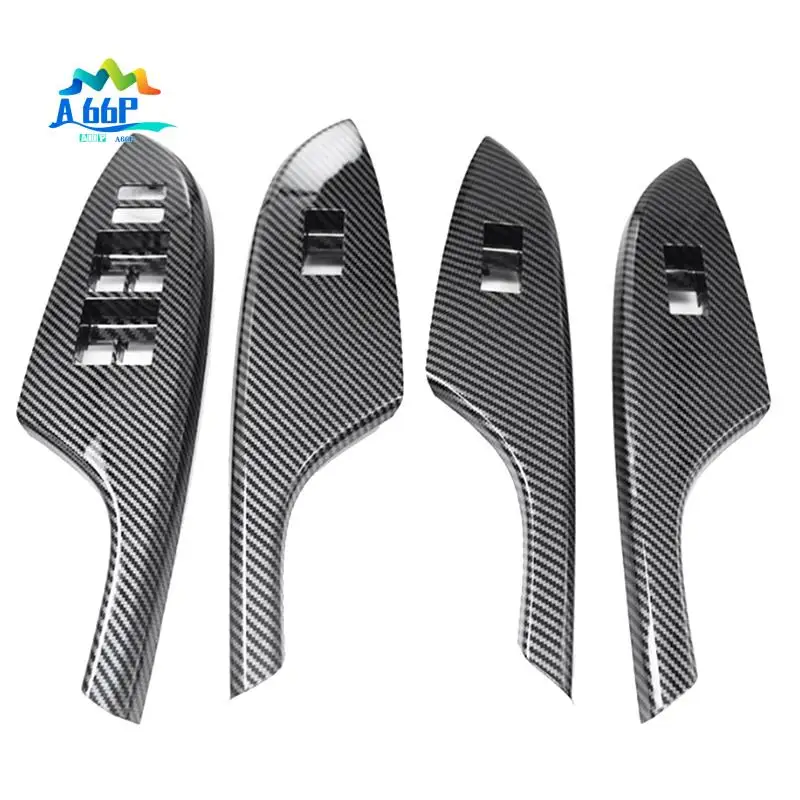 

A66P-Car Window Switch Panel Door Handle Armrest Trim For Toyota Corolla 2006-2013 Window Lift Cover Trim