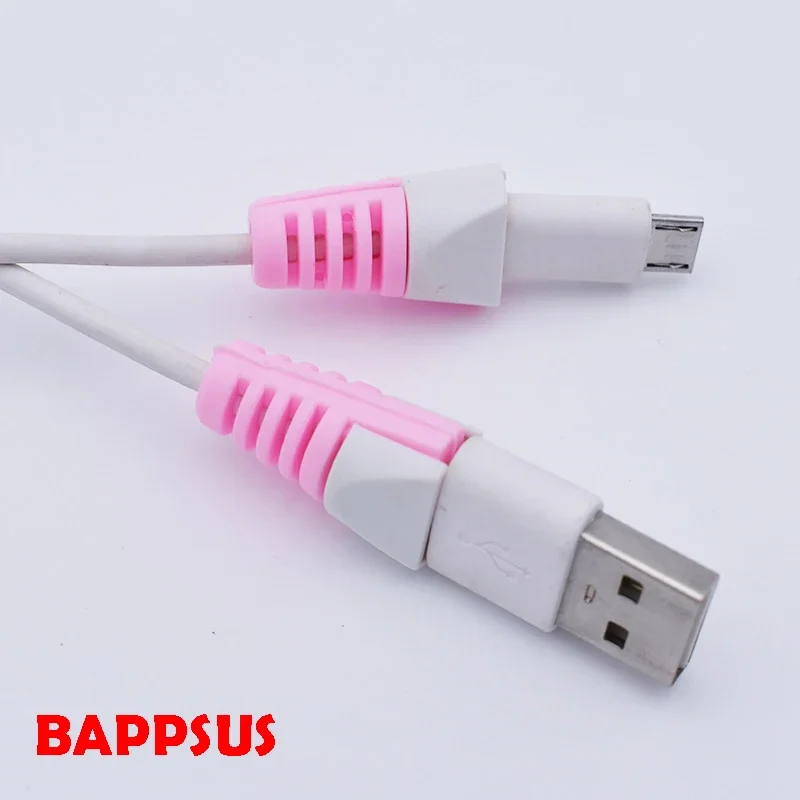 10 para kabel Winder Data Line Protector szpulka Case Protection wiosna sznurka dla IPhone Android USB ładowanie słuchawki kabel pokrywa