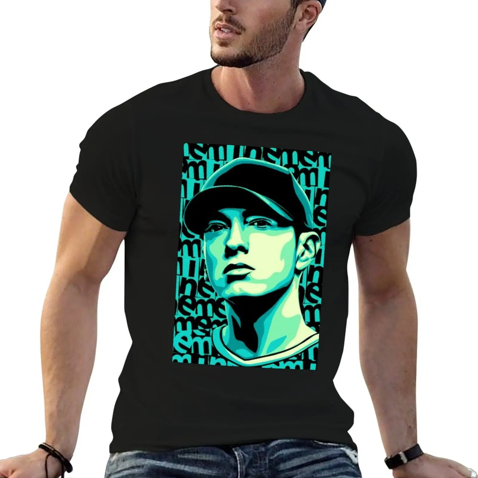 

Eminem T-Shirt anime t shirts oversize man graphic t shirt t shirts for man slim fit T-shirt