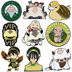 Cartoon Avatar Enamel Pin Brooch Pines Lapel Pins Badge on Backpack Costume Accessories Fashion Jewelry Gifts for Friends