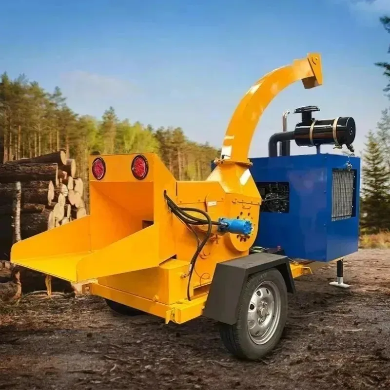 CE & EPA Approved Wood Shredder for European Market Eco-Friendly for Green Waste Recycling