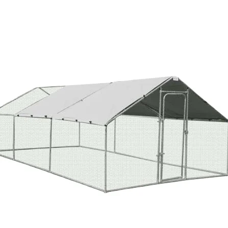 

China Factory Manufacturer Wholesaler Cheap Outdoor Galvanized Commercial Chicken Coop Run for Agriculture Field
