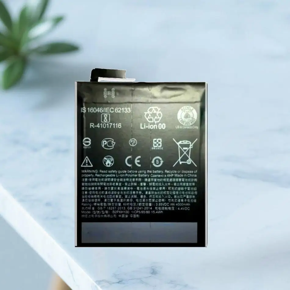 

Lightweight Mobile Phone Battery 4000Mah For Htc One X10 Lte-A 2PXH100 E66 X10w B2PXH100 Black Version