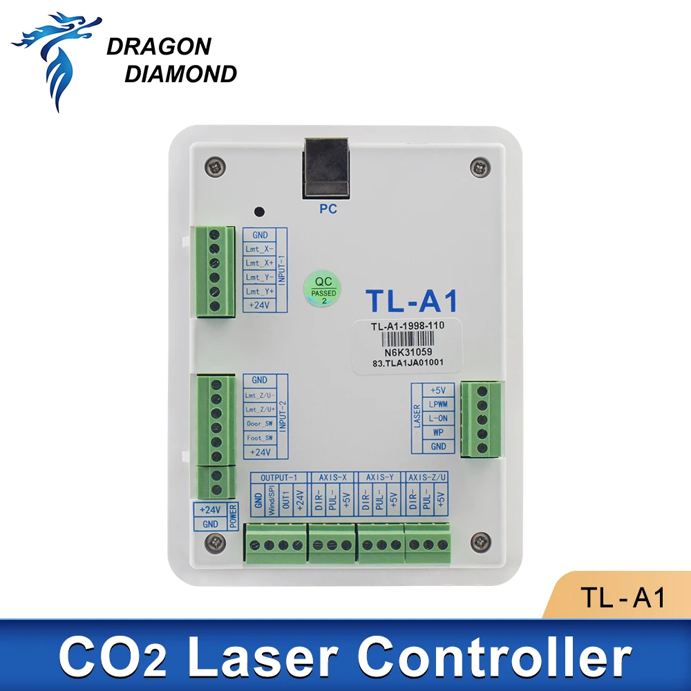 Système TL-A1 de contrôleur de laser de CO2 de K40 pour la découpeuse de gravure de laser de CO2 3020 6040 remplacent Ruida Leetro Trocen