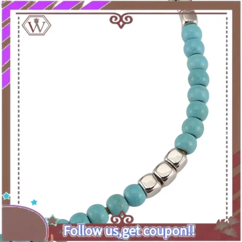 A95D-Bohemian Star Beads Stone Anklets For Women Vintage Woven Rope Pendant Bracelet On Leg Anklet Beach Ankle Jewelry New Gift