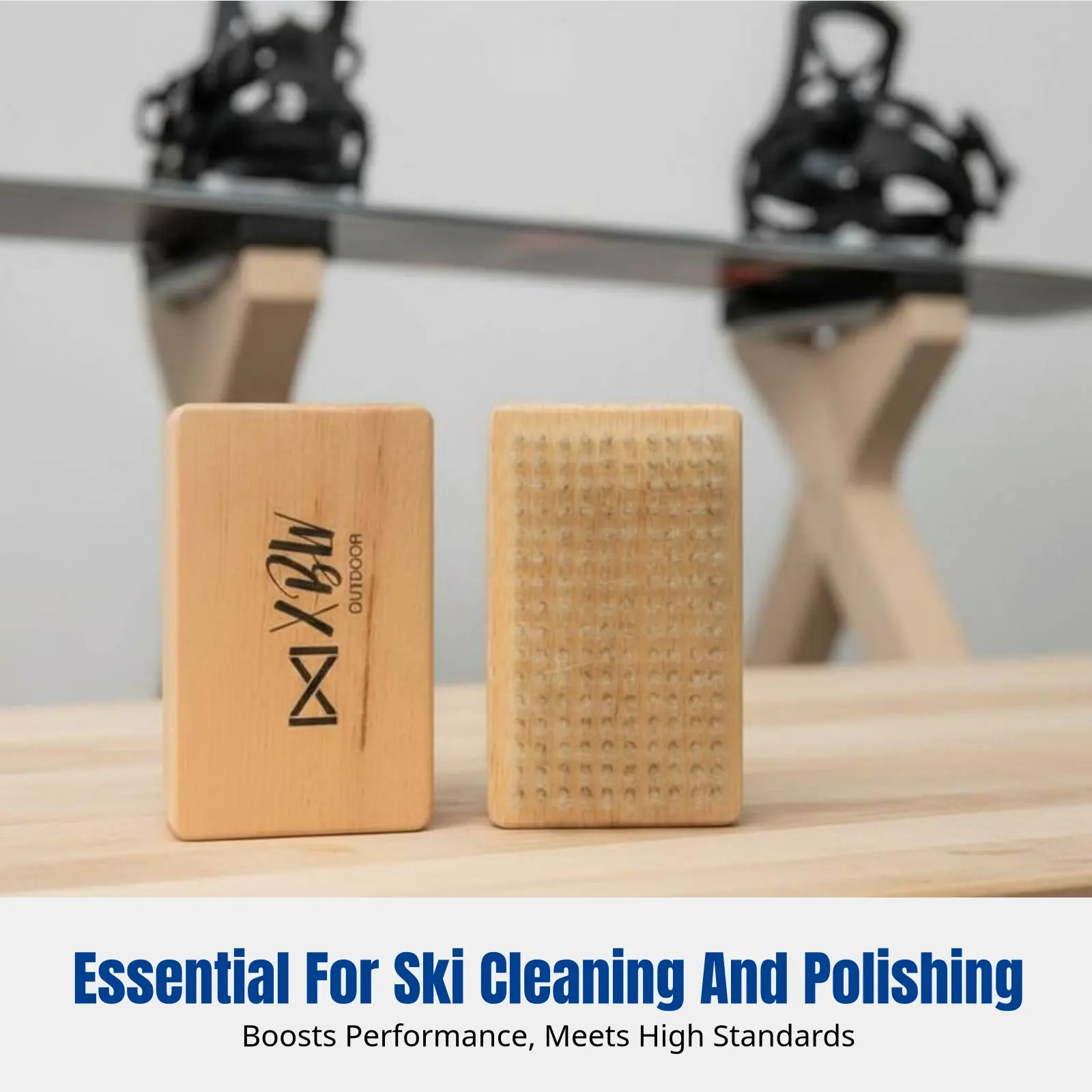 ski-wax-brush-nylon-horsehair-brass-snowboard-and-slope-board-cleaning-polishing-tool
