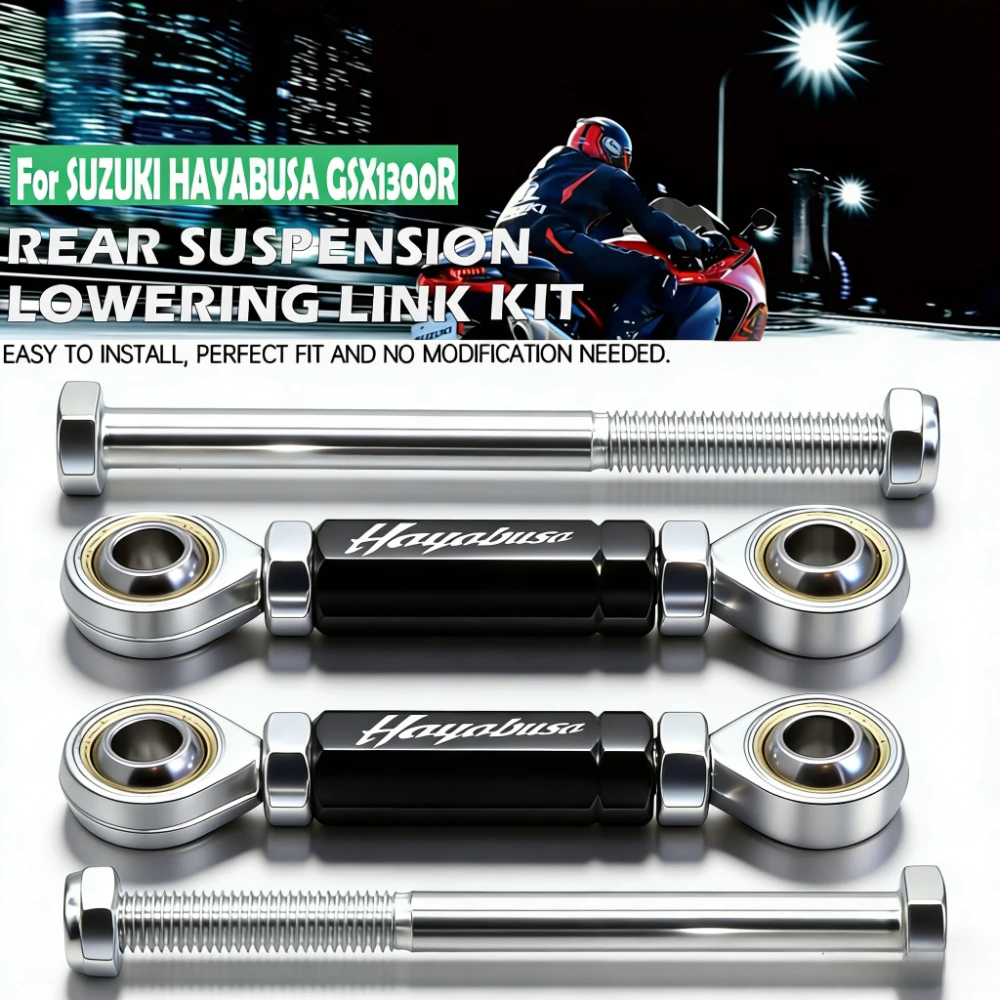 

For SUZUKI HAYABUSA GSX1300R 1999-2020 Accessories Lower Drop Kit Suspension Shock Absorber Parts Motorcycle Rear Lowering Links