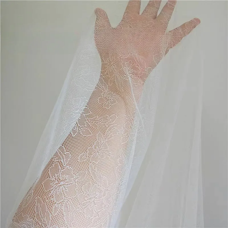 

Новая изысканная кружевная сетка во французском стиле, приятная для кожи, вышитая кружевная сетка, аксессуары ручной работы для свадебного платья своими руками, украшение