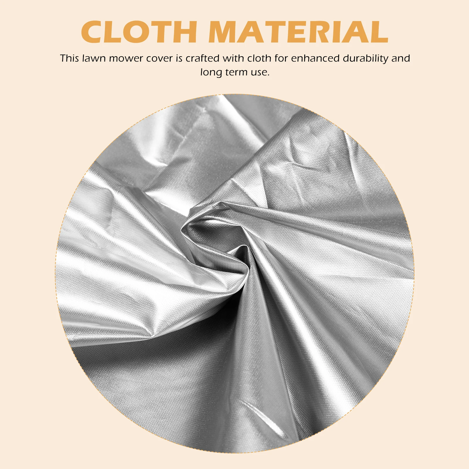 

Waterproof Lawn Mower Cover Durable Tear-Resistant Cloth Universal Fit Outdoor Rain Snow Dust Protector Lawn Tractor Cover