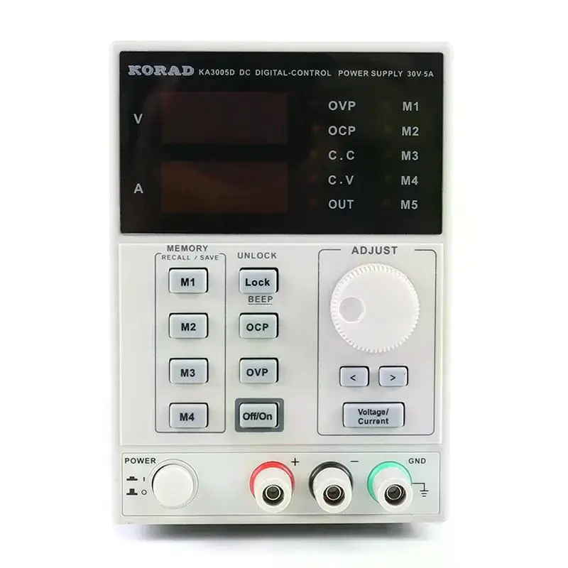 KA3005D High Accuracy Adjustable Digital Laboratory Detected Phone Repaired DC Power Supply 30V 5A 4Ps MA 110V Or 220V