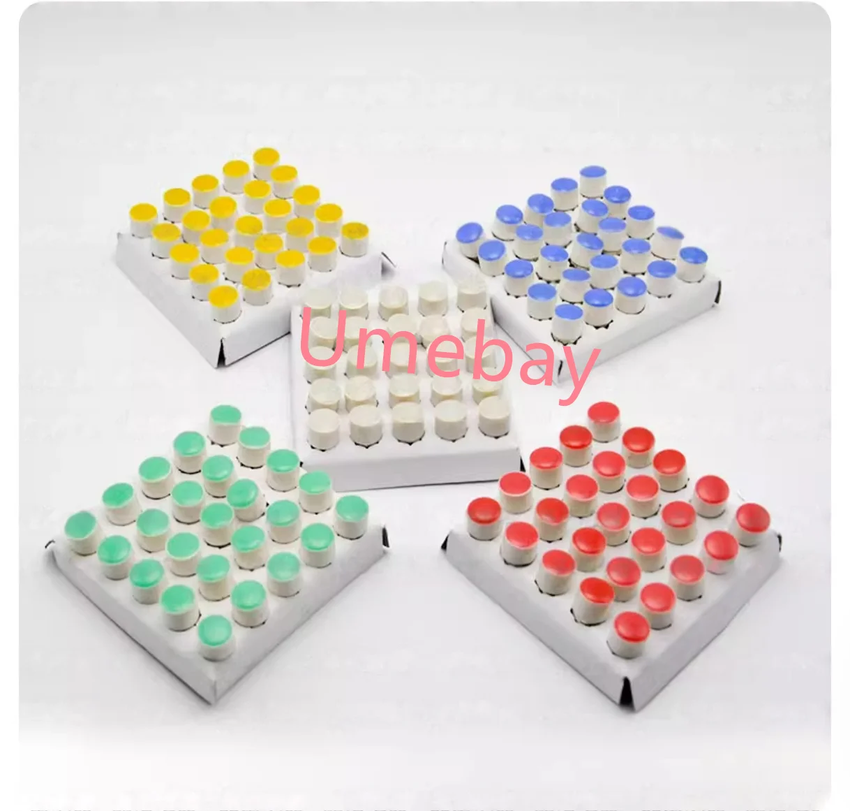 25 Pieces, Integrated Circuit, LED Bead Bulbs, (Bayonet) Bulb XB2 ZB2-BV6 BWM Universal Bayonet with Light Button Switch