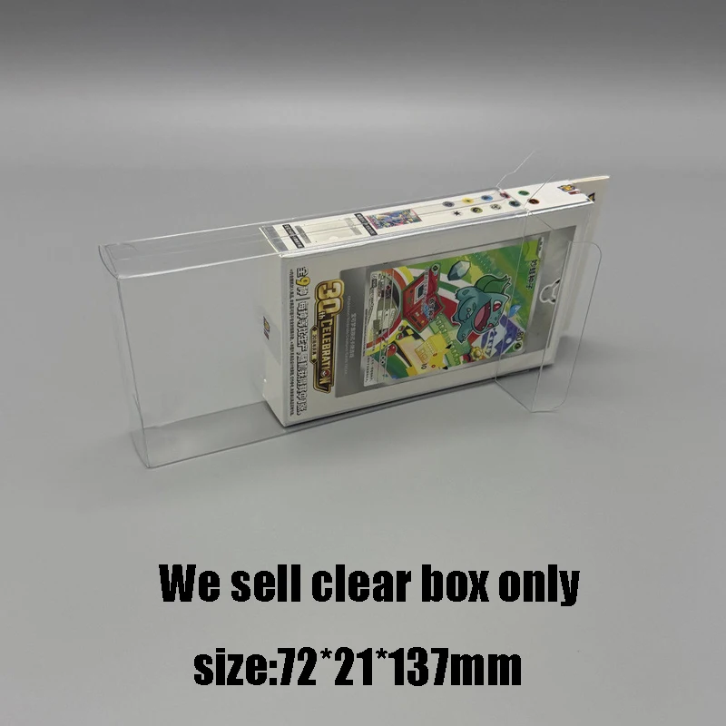 For PTCG | 30th Anniversary First Partner Special Illustration Holo Set Vol.1 Clear Protective Case - Chinese Simplified Version