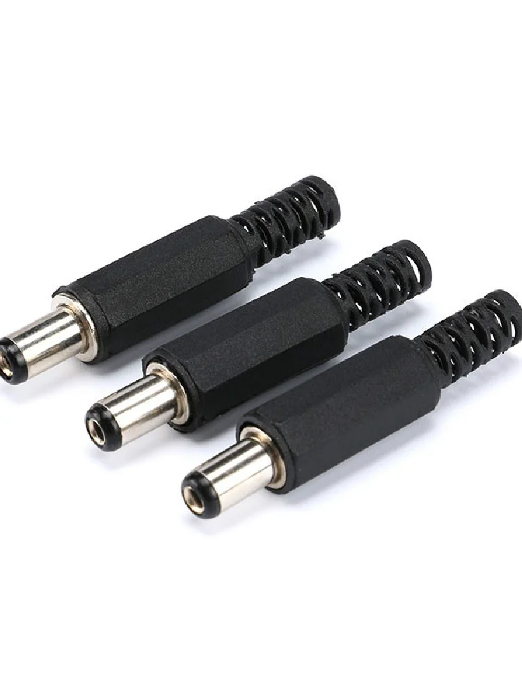 10-1 szt. Gniazda zasilania DC 5.5x2.1 5.5x2.5 Męskie/Żeńskie Złącza Adaptery 2.1mm x 5.5mm 5.5*2.1 5.5x2.5 Do Projektów DIY — zdjęcie 2