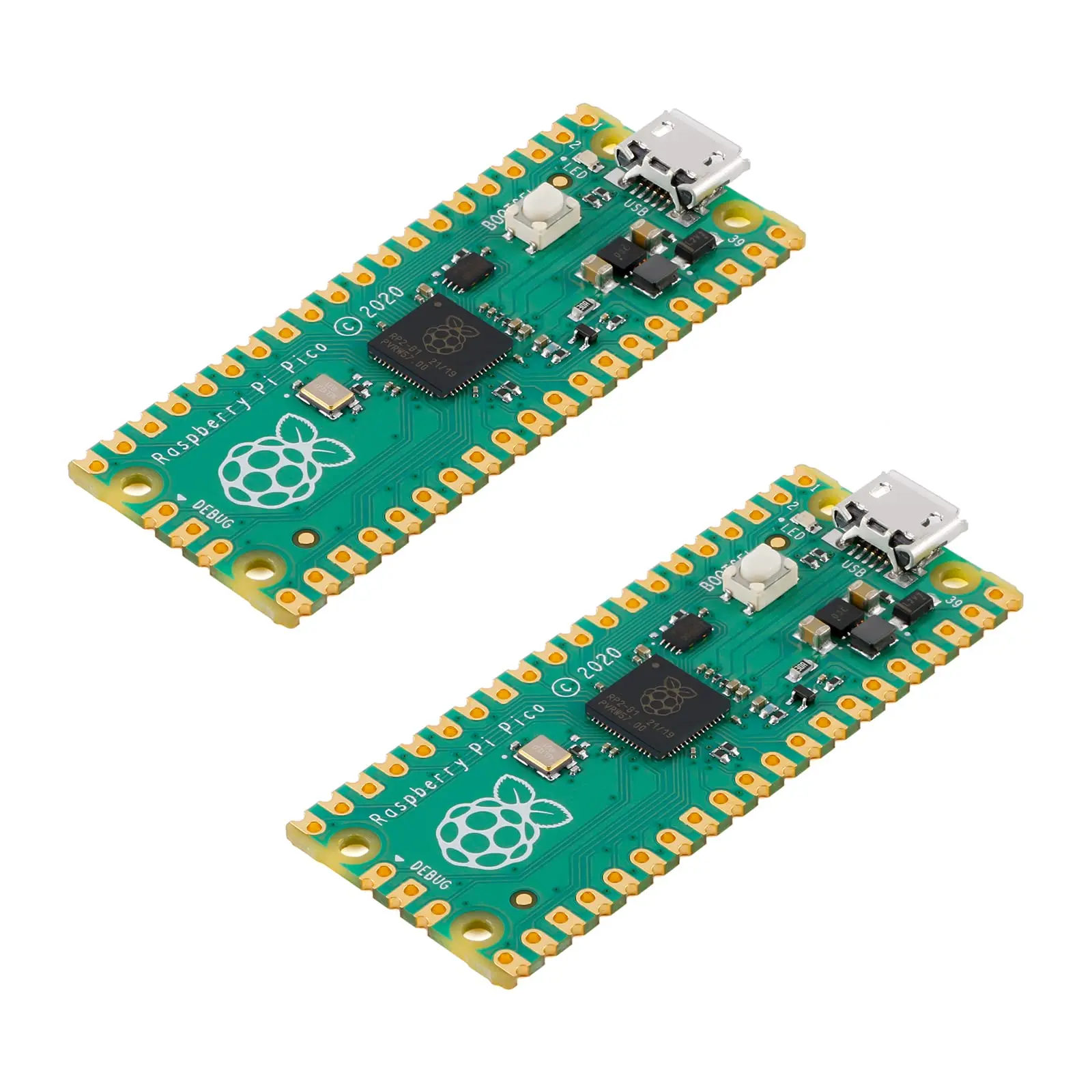 �y�Z�[�����z����Raspberry Pi Pico�{�[�h RP2040 �f���A���R�A 264KB ARM��d�̓}�C�N���R���s���[�^ Cortex-M0+�v���Z�b�T���� Python�Ή�