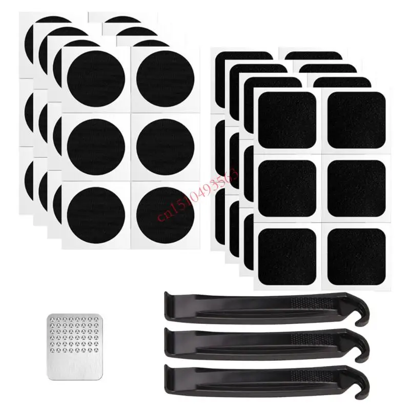 

448C Light weight Puncture Repair Patches Bicycles Inner Tube Puncture Repair Tool for Reliability Leak Prevention