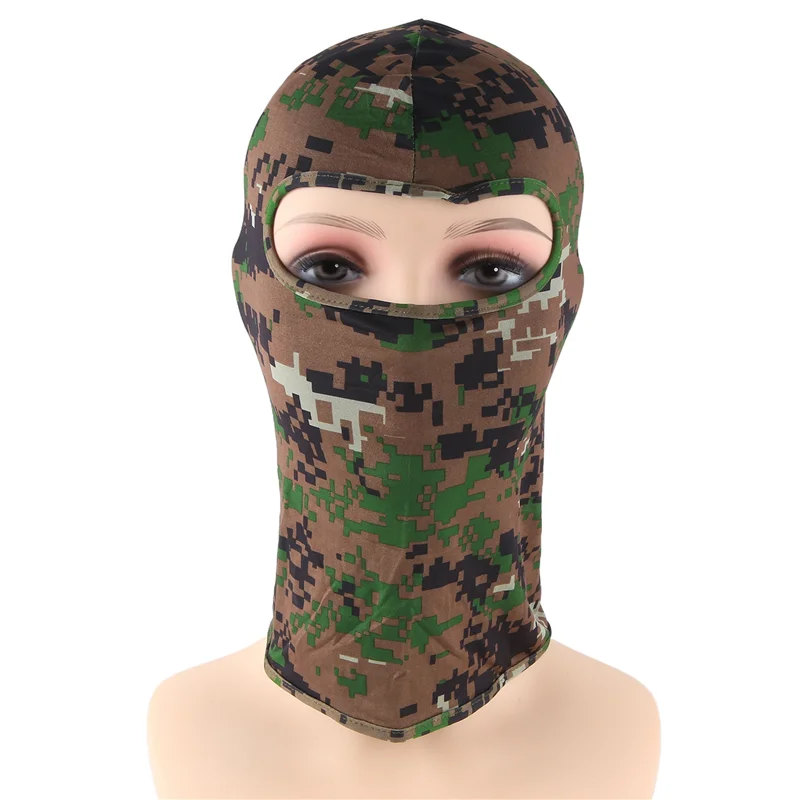 AA75-قناع وجه كامل خارجي من ألياف لدنة بالاكلافا قناع رقيق لركوب الدراجات النارية والتزلج CS
