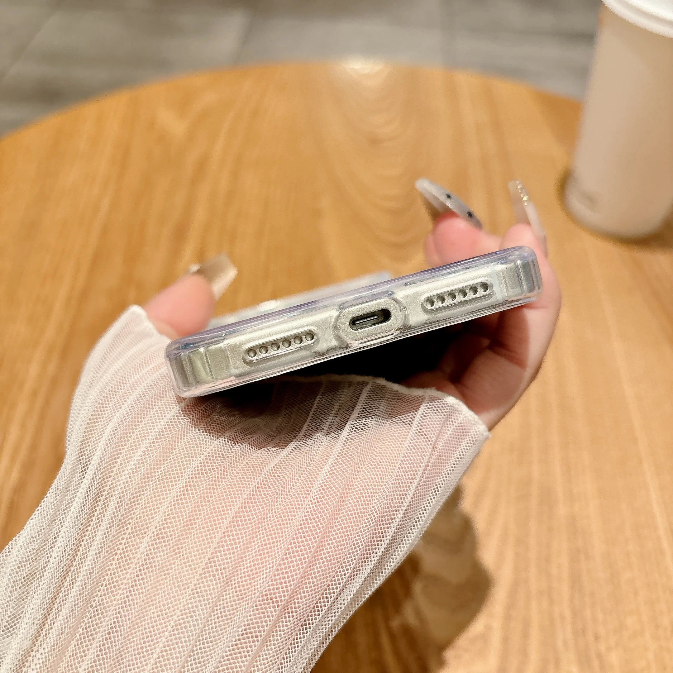 Precisie Gat Transparante Magnetische Telefoon Case voor Apple IPhone 17 Air 16 15 14 13 12 11 X XS XR Pro Max Clear Hard Cover