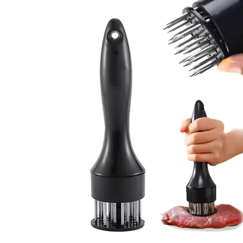 

Нежная мясная игла из нержавеющей стали, домашний стейк, свинина, отбивные мясные иглы, портативный молоток для мяса, кухонные инструменты, аксессуары для приготовления пищи