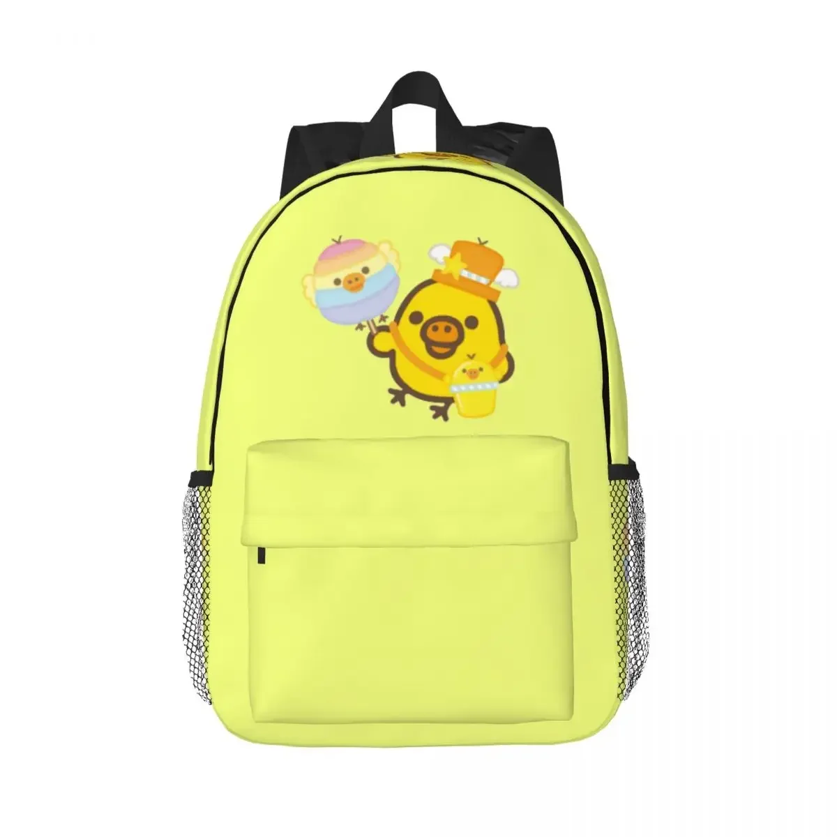 

Милый рюкзак Kiiroitori с узором Rilakkuma, Лидер продаж, рюкзак для мальчиков и девочек, сумка для книг, сумки на плечо для мужчин, женщин, детей, школьная сумка