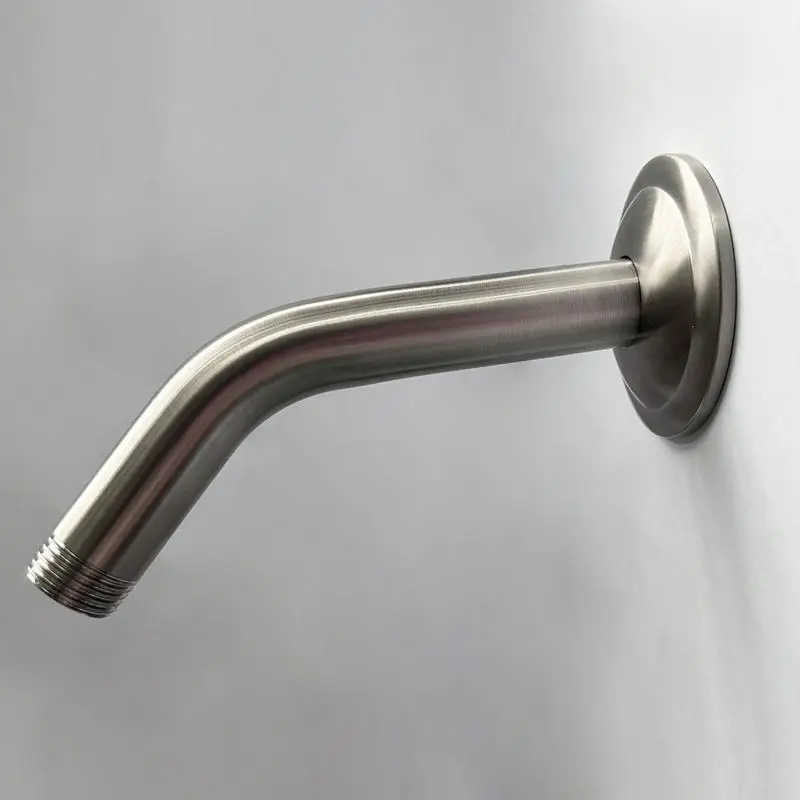 

Rain Shower Arm with Flange, 1/2in NPT Tapered Threads, Wall Mount Extension for Showerhead