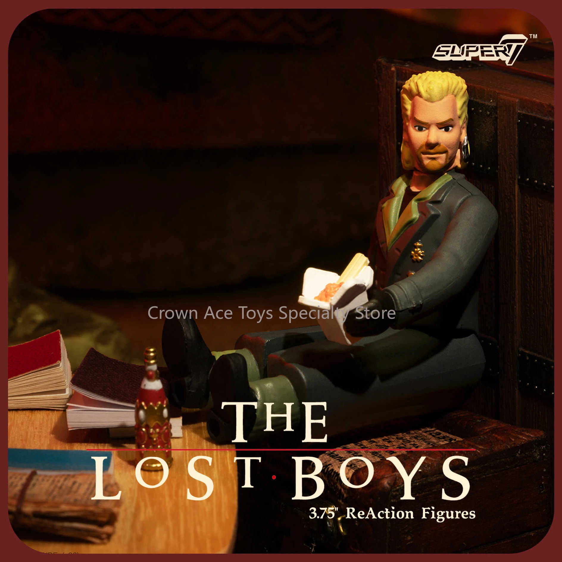 

In Stock Super7 The Lost Boys David 3.75in Action Figures Trendy Toy Desktop Model Classic Collectibles and Retro Toys