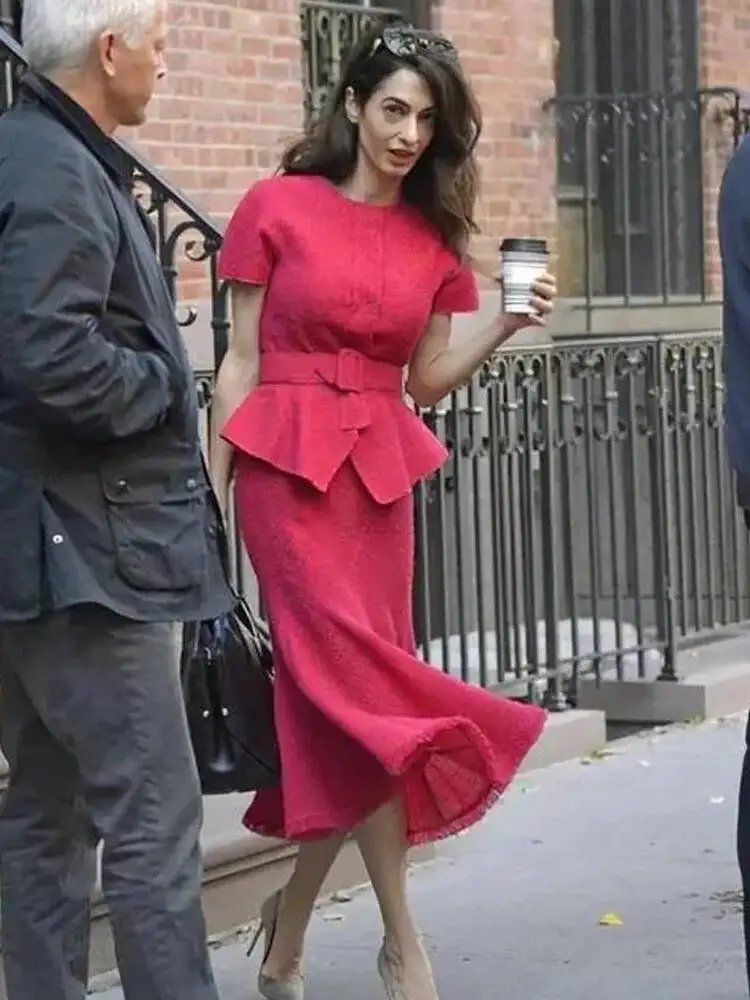 

Новый высококачественный летний модный пояс, красный тонкий винтажный вечерние пикантные элегантные офисные шикарные женские комплекты для вечеринок со знаменитостями