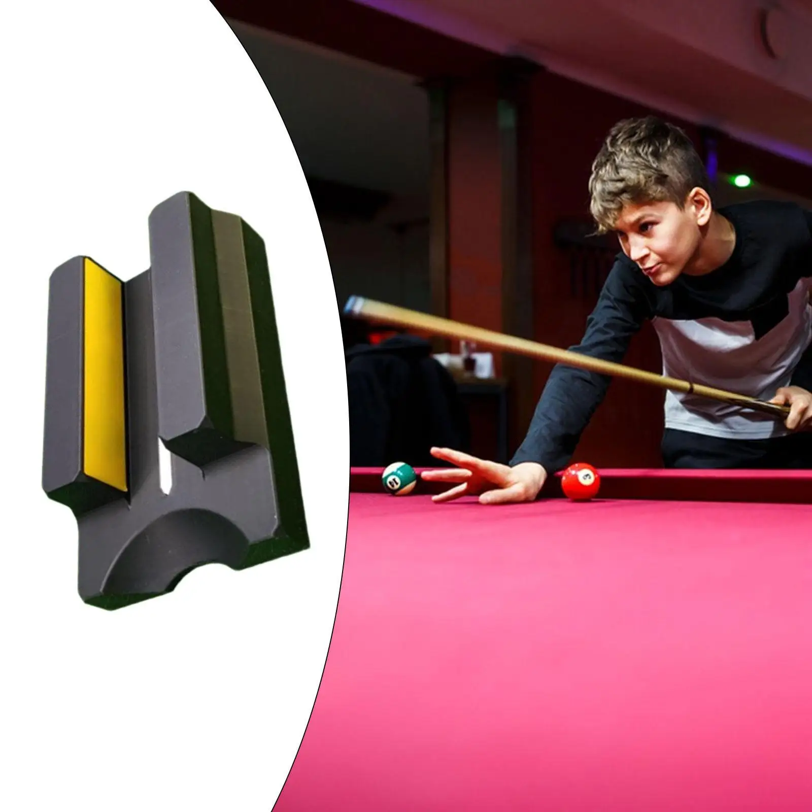 Billiards Stroke Trainer Basic Skills Portable Pool Cue Stroke Trainer