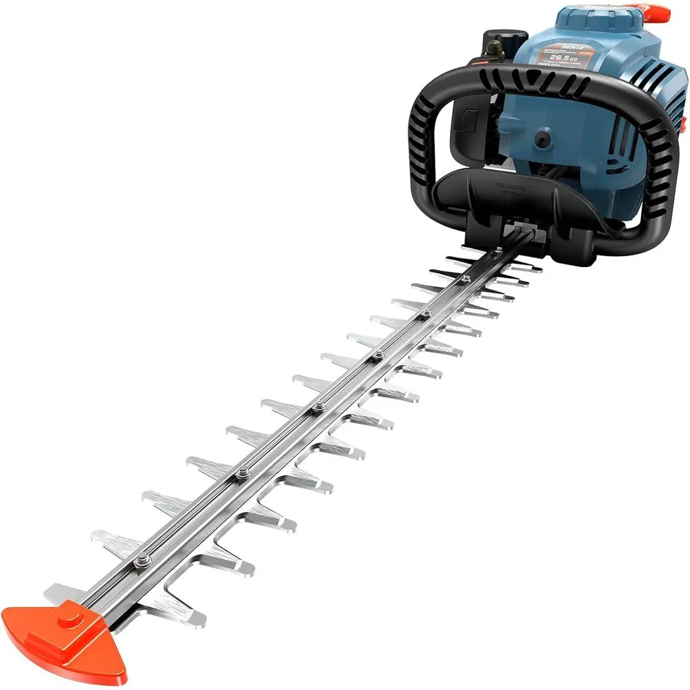 

4QL 26.5 cc 4 Cycle 22-Inch Gas Hedge Trimmer, Garden Tool to Trim Shrubs,Bushes,and More,Double Sided Dual Action Blades,1-1/8"