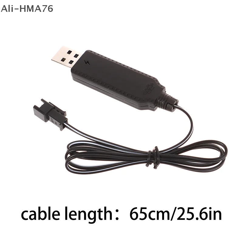 

HMA76-USB Charger Cable For 3.7V Lithium Battery Charger SM-2P Forward RC Car Parts RC Quadcopter Toy Aircraft Accessories