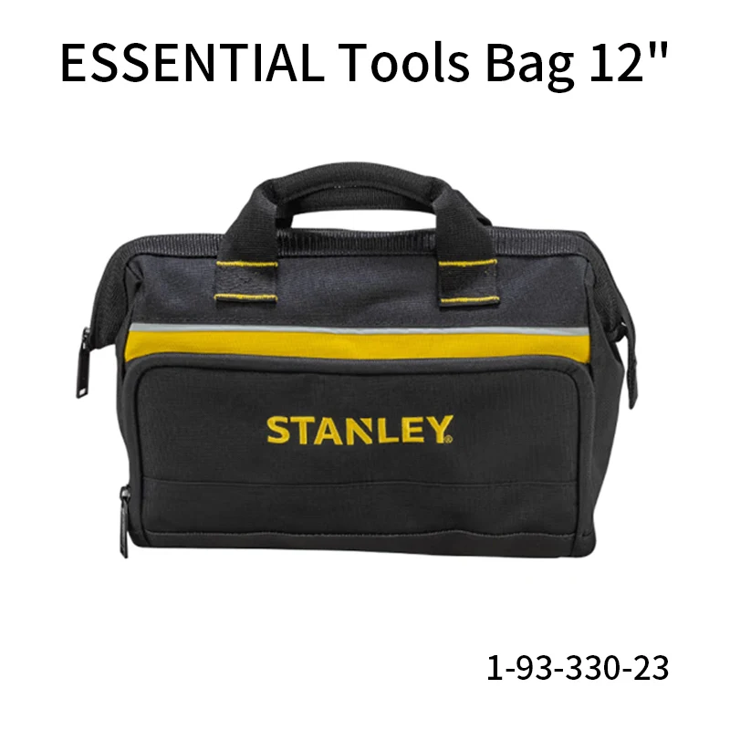 STANLEY Portable Tool Bag Open Design 12'' Comfortable Cotton Handle 15kg Load Capacity Large Capacity 1-93-330-23 - view 5