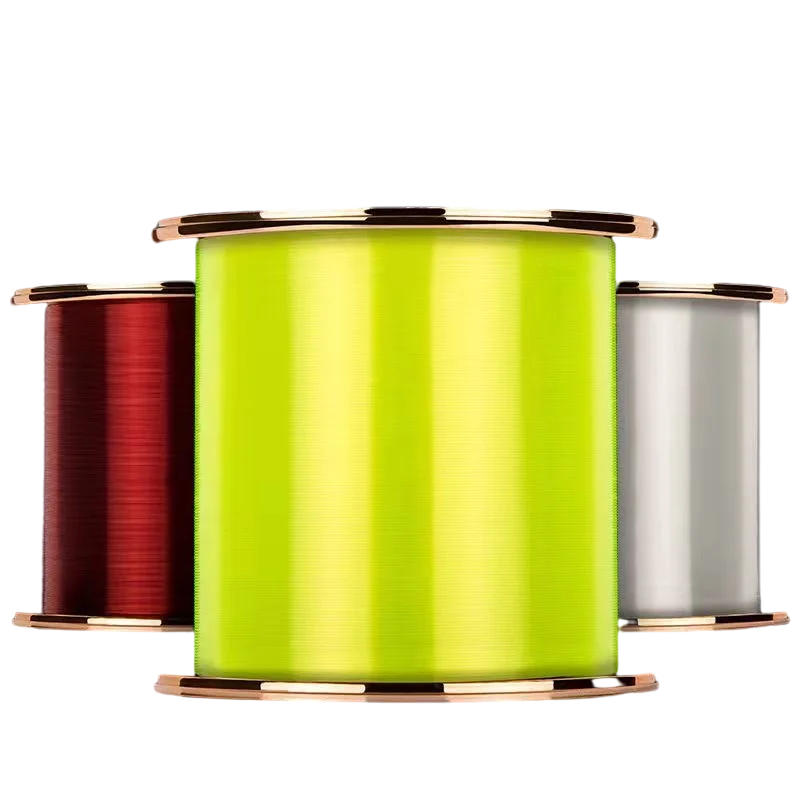 500m Nylon Fishing Line Lure Sea Fishing Line Super Soft Mainline Strong Pulling Force Soft Anti-curling Fishing Accessories