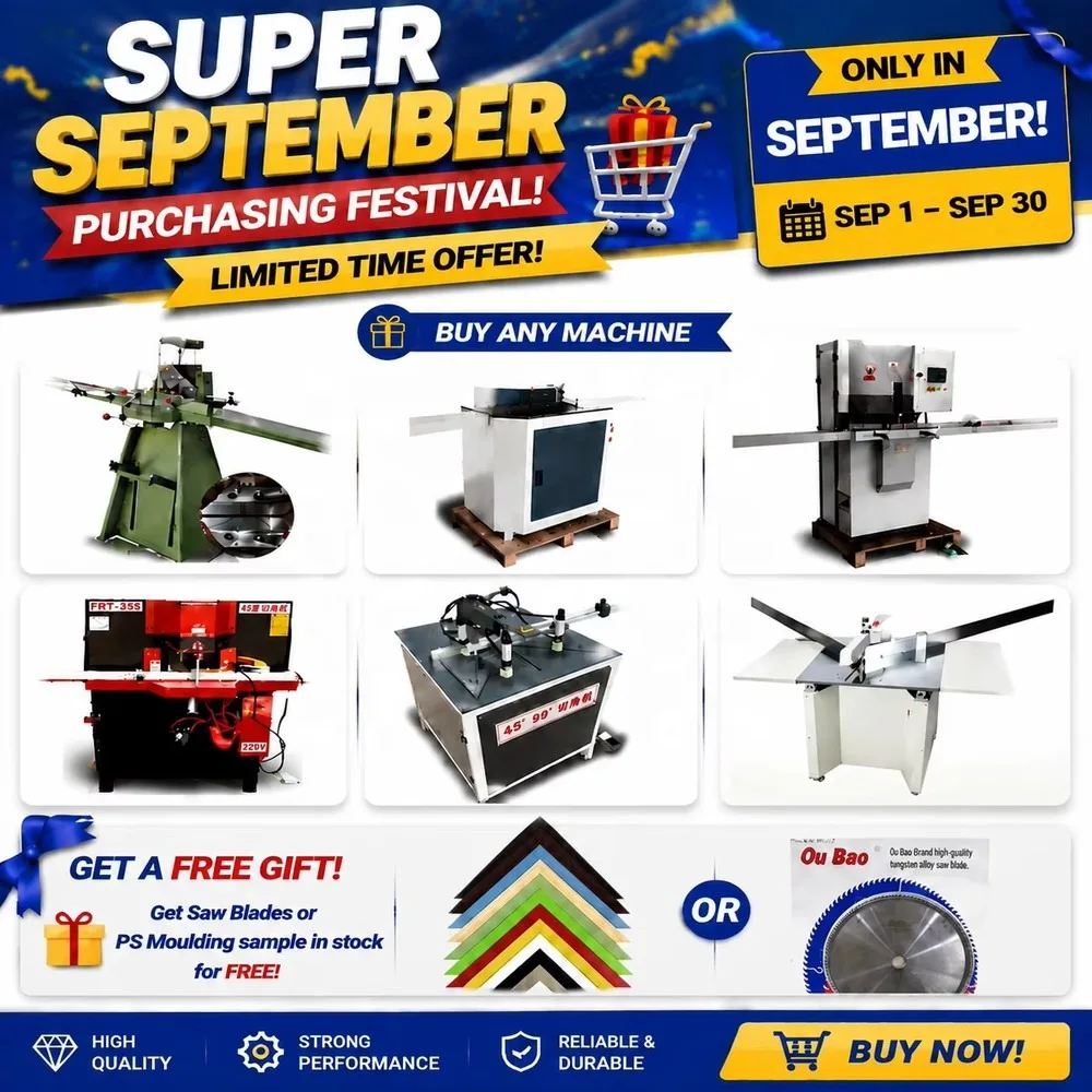 Hot Sale Picture Photo Frame Cutting Machine for Picture Frame Moulding with Free Gift In-Stock PS Moulding or Saw Blade