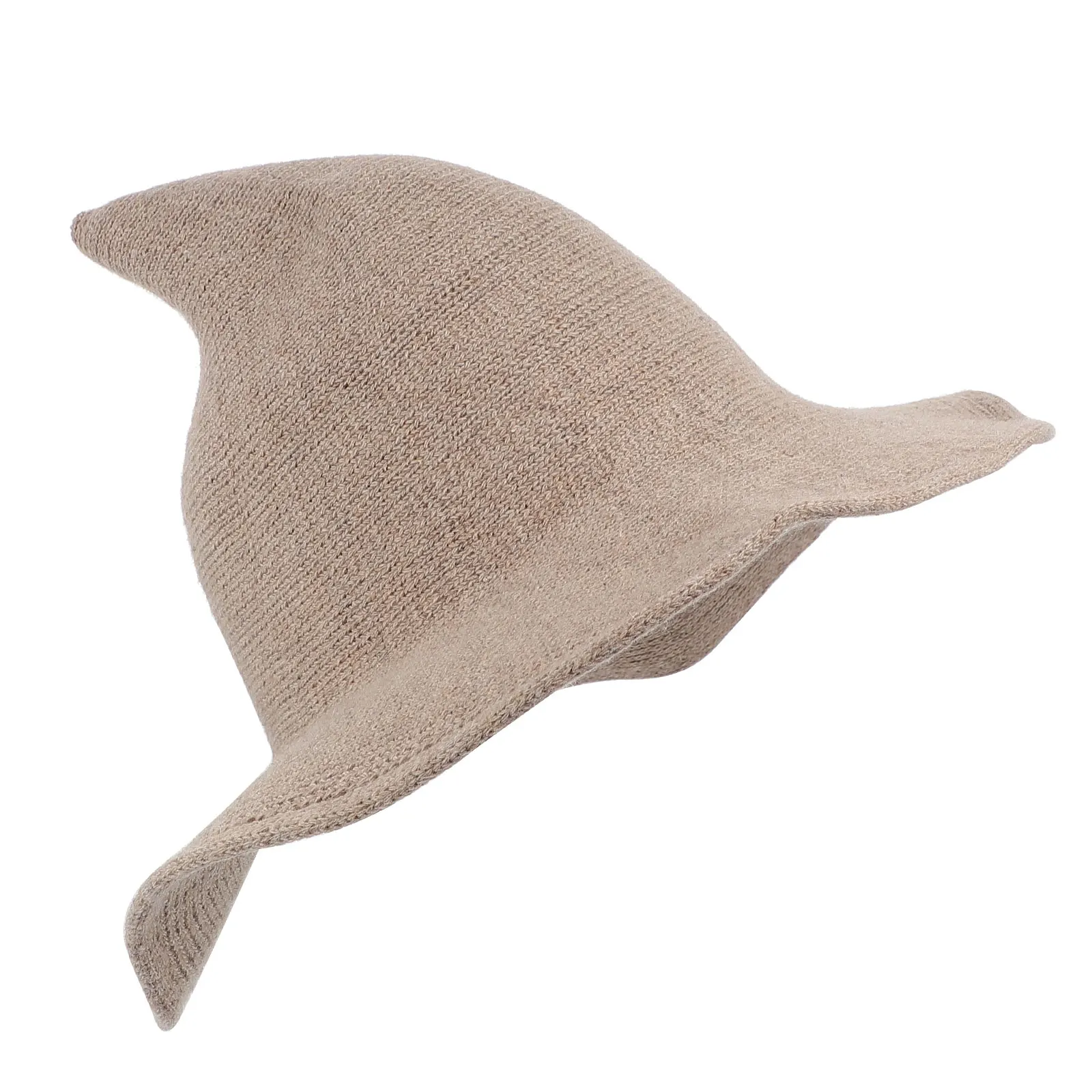 

1pc Wool Hats For Women Men Halloween Witch Cap Cosplay Party Costume Sunshade Hat Stage Show Masquerade Prop Headwear