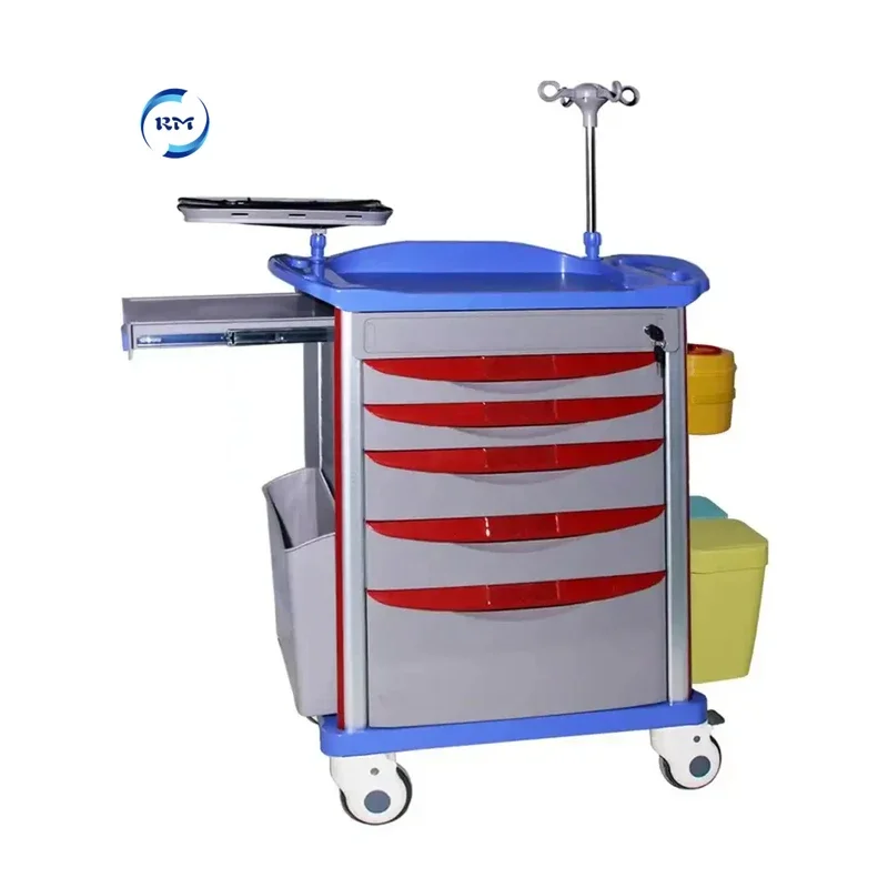 

Medical Medicine Emergency Trolley For Hospital Clinic Best Factory price