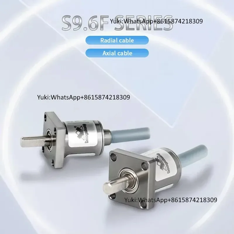Miniature Incremental Encoder Similar to S9.6F 7S-400-2MC-50-00E Outer Diameter 9.6mm with Square Flange