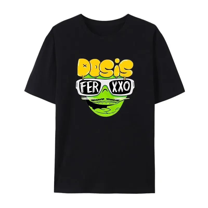 Feid Nitro Hipster Streetwear Hip Hop Fashion Feliz Cumpleanos Ferxxo 2023 Tour Cotton T Shirt Men Women Short Sleeve Outfits