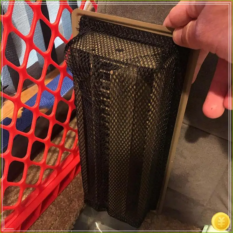 

8 упаковок напольных вентиляционных ловушек, сетчатые чехлы для напольных вентиляционных отверстий для домашнего пола 4 х 12 дюймов, подходят для большинства напольных регистров