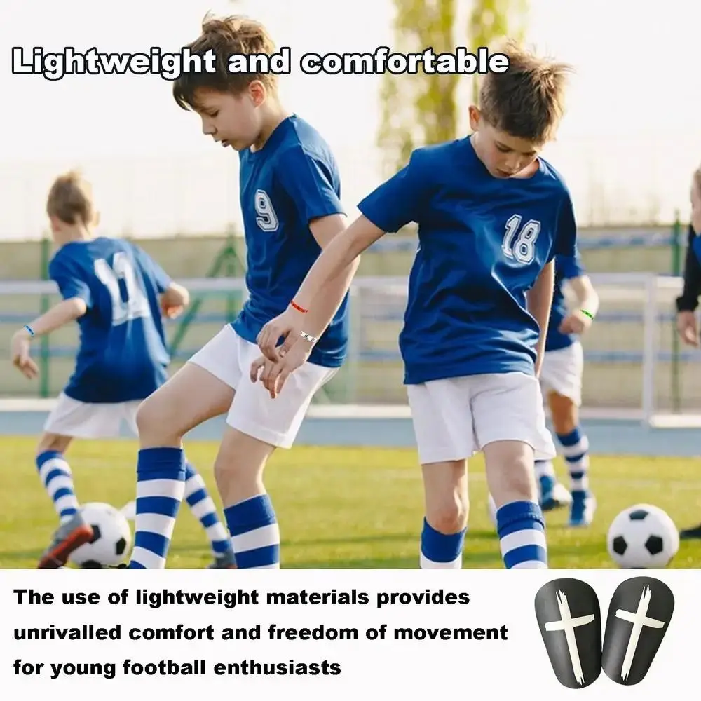 

Leg Protective Football Shin Pads Shock Absorbing EVA Thickening Training Shank Board Leg Cover Lightweight Soccer Shin Guards