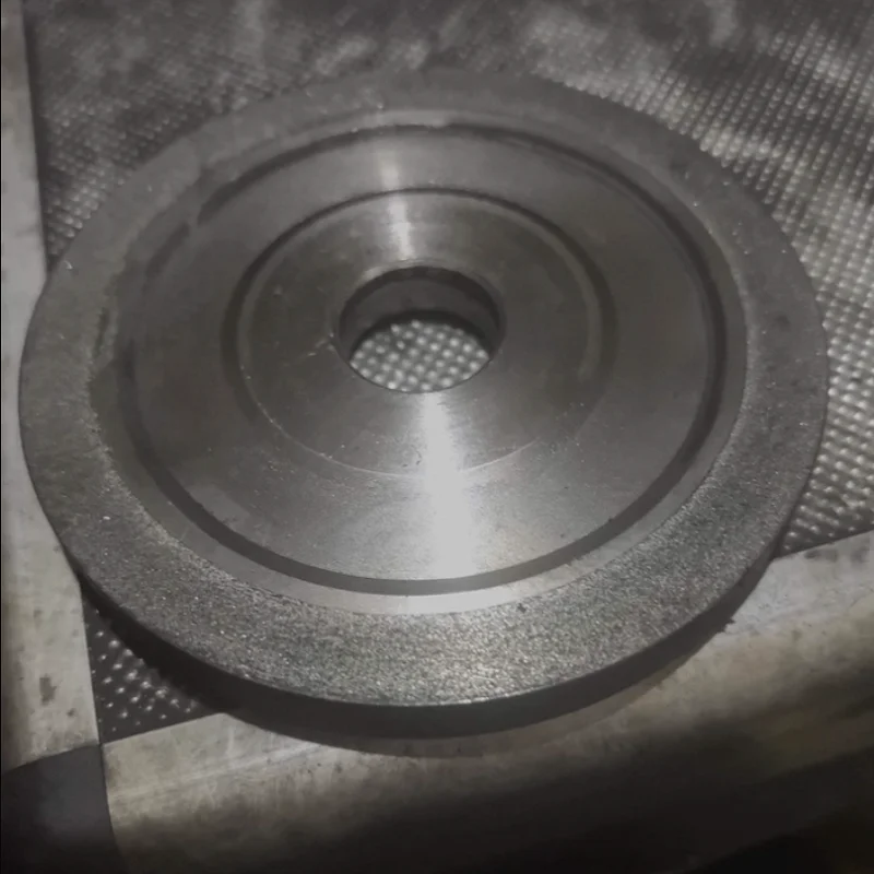 Double Bevel Grinding Wheel V Shaped Groove Diamond Grinding Wheel for Carbide Metal Tungsten Steel Milling Cutter Tool