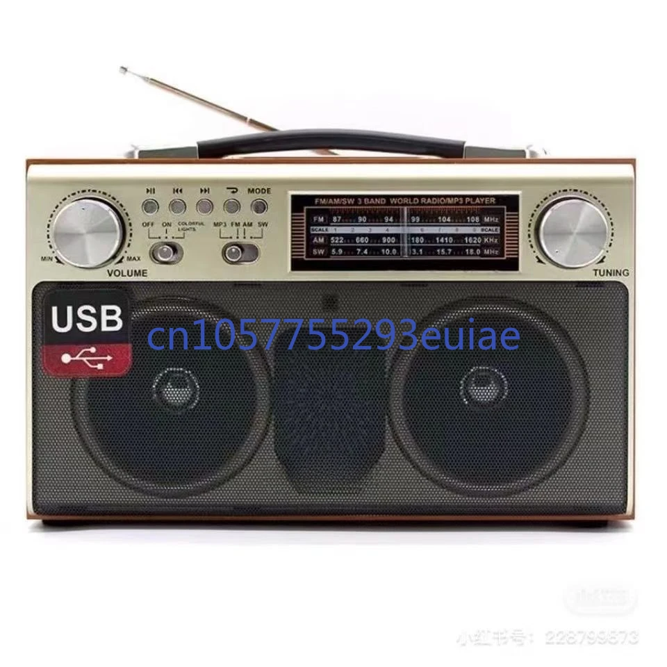 Retro Radio Full Band Bluetooth Audio Elderly Home Desktop Nostalgic FM Semiconductor