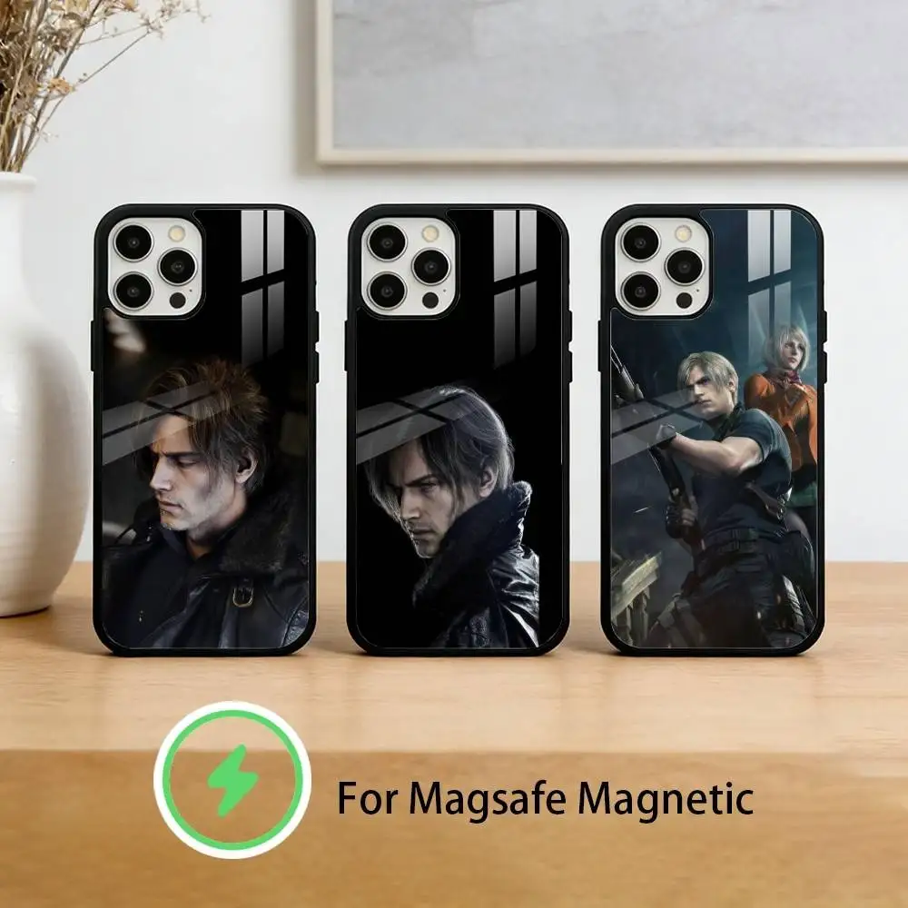 

Resident Evil Requiem Phone Case For iPhone 17/16/15/14/13/12/Plus/Pro/Max for Magnetic Wireless Charging