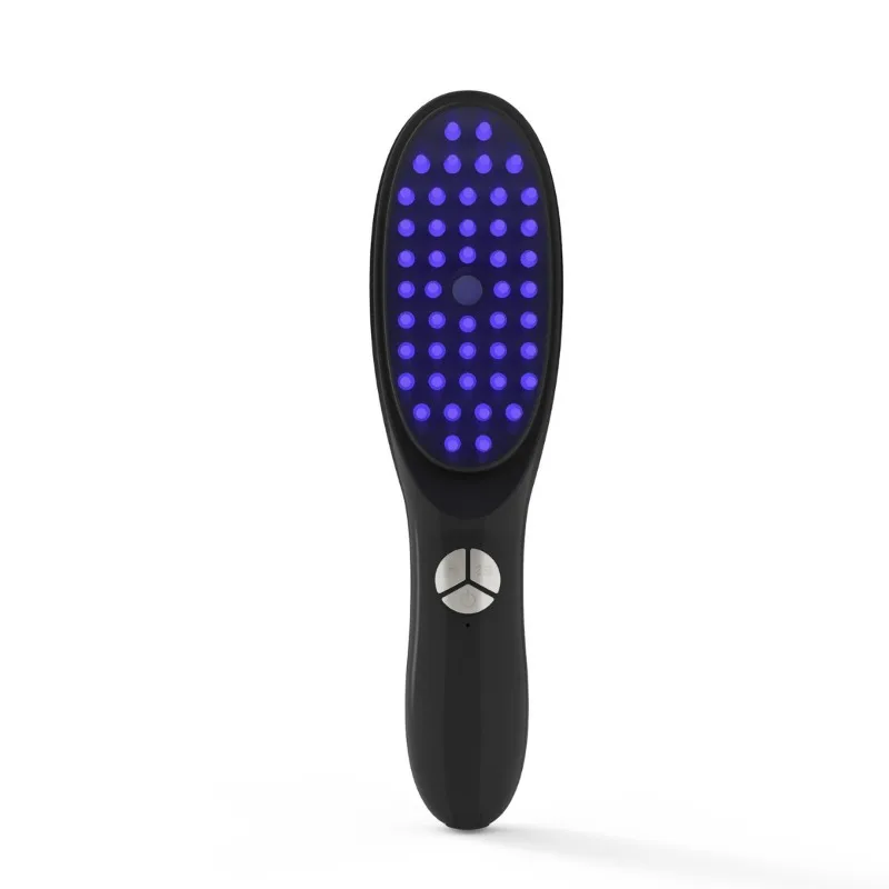 

Massage Comb, Red and Blue Light Therapy Comb, Spray Medication Device, Negative Ion Hair Care Comb