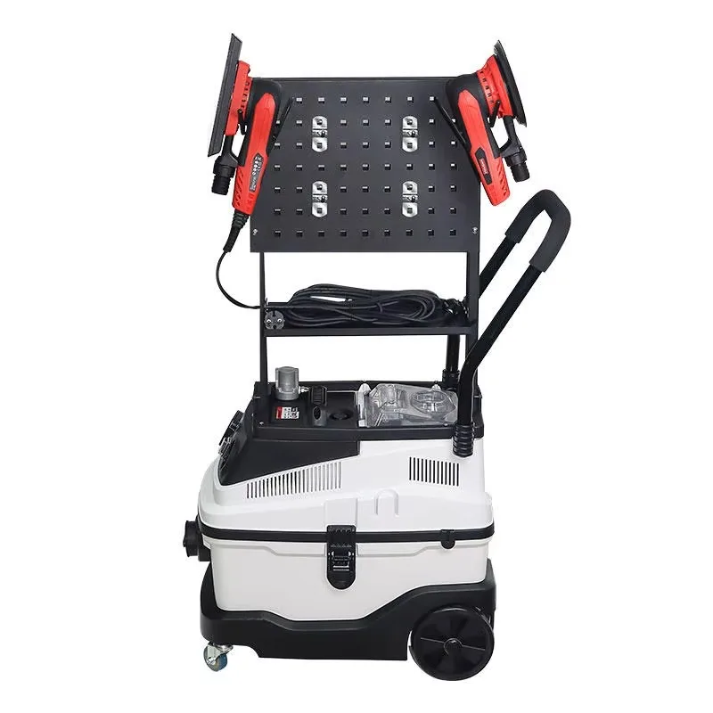 

Automotive Dustless Dry Grinding Machine With Vacuum Cleaner For Paint Putty Filler Sanding Pneumatic Orbital Sander System