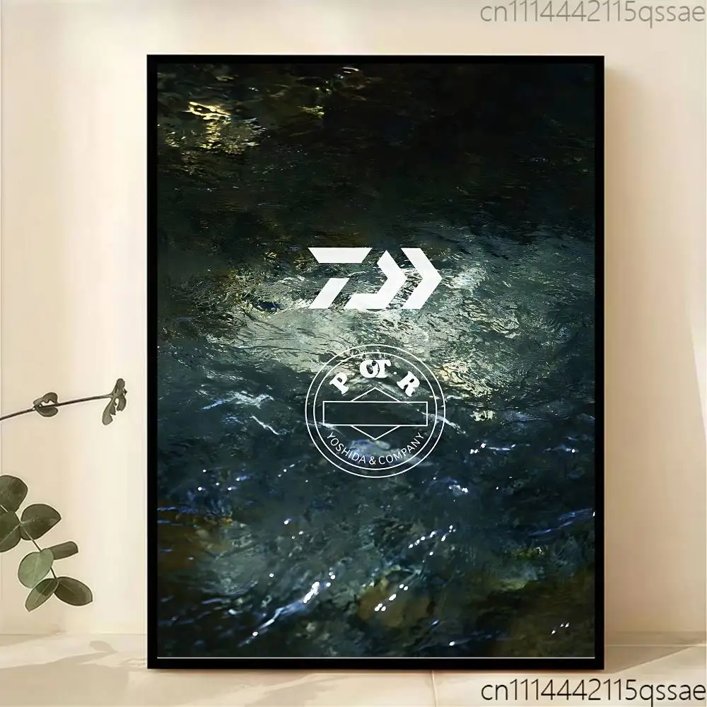D-DaiwaS Fishing Logo Poster Art Print Anime Style Home Decor Ideal Gift Perfect Room Decor - view 5