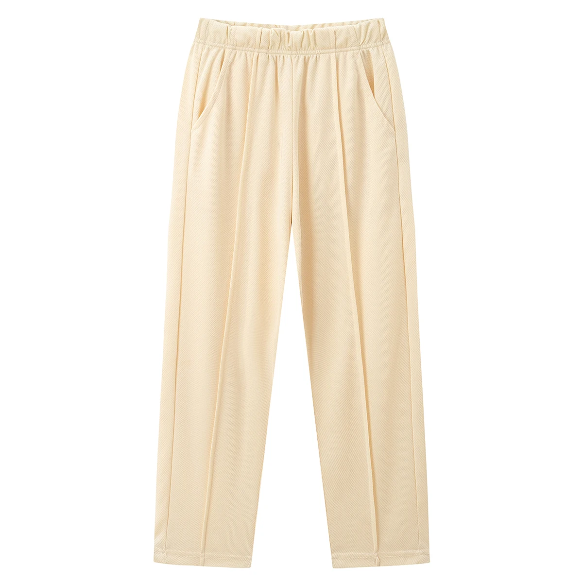 Einfarbige Freizeithose für Kinder im Sommer für Jungen und Mädchen, bequeme Sporthose mit Taschen und geradem Bein, vielseitige Jogginghose – Detail 7