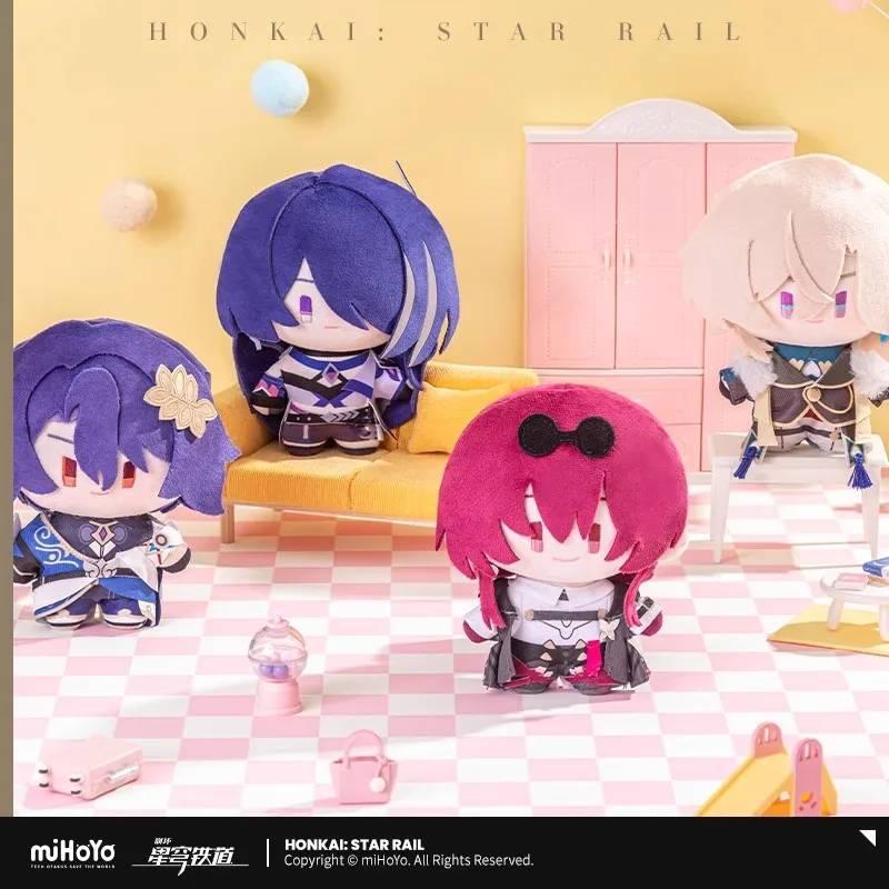 

Игра Honkai Star Rail Официальный оригинальный продукт Кукла Чиби Серия Мультфильм Аниме Орнамент Хэллоуин Рождество 3D DIY Подарки Косплей