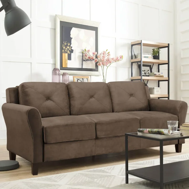 

Lifestyle Solutions Taryn Curved Arms Sofa