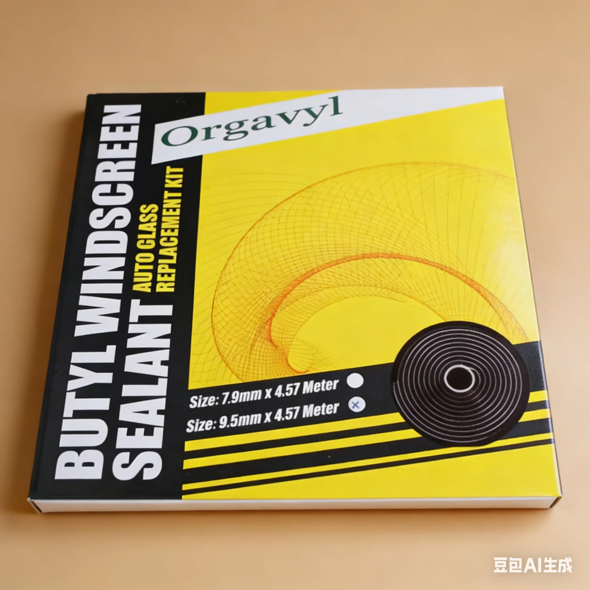 OWN BUTYL WINDSCREEN SEALANT ADHESIVE FOR HEADLAMP SEALING