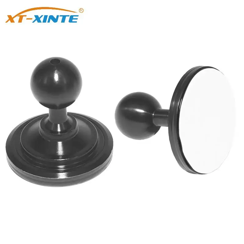 Aluminum Alloy Round Mounting Base with 17mm Ball Head for Magnetic Car Mount Mobile Phone Holder GPS Support Stand Accessories